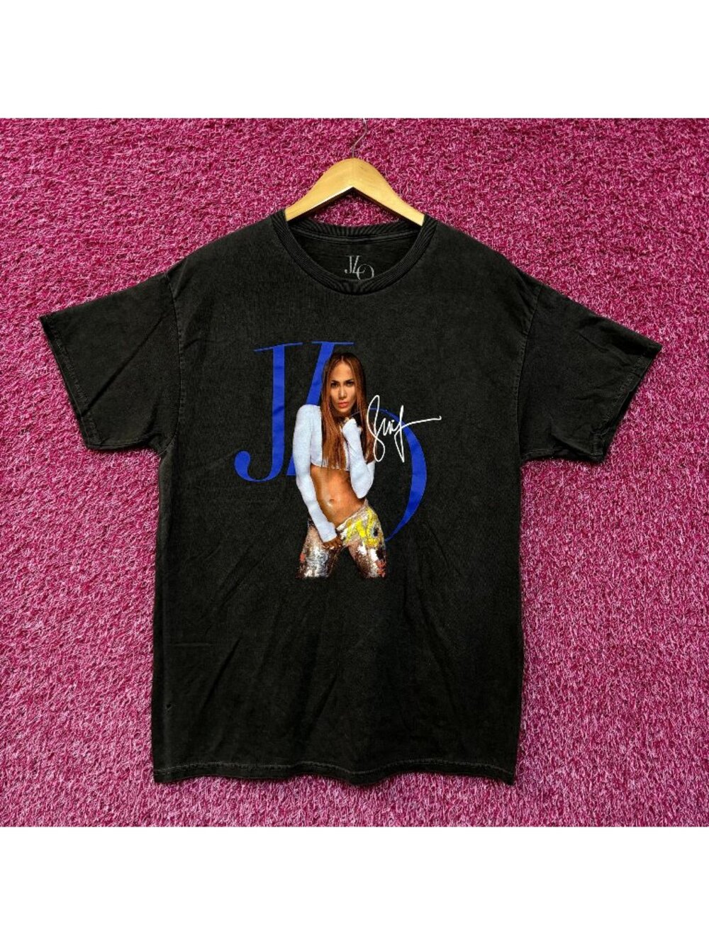 Jennifer Lopez JLO Signature Poster Dance Pop Tee M/L